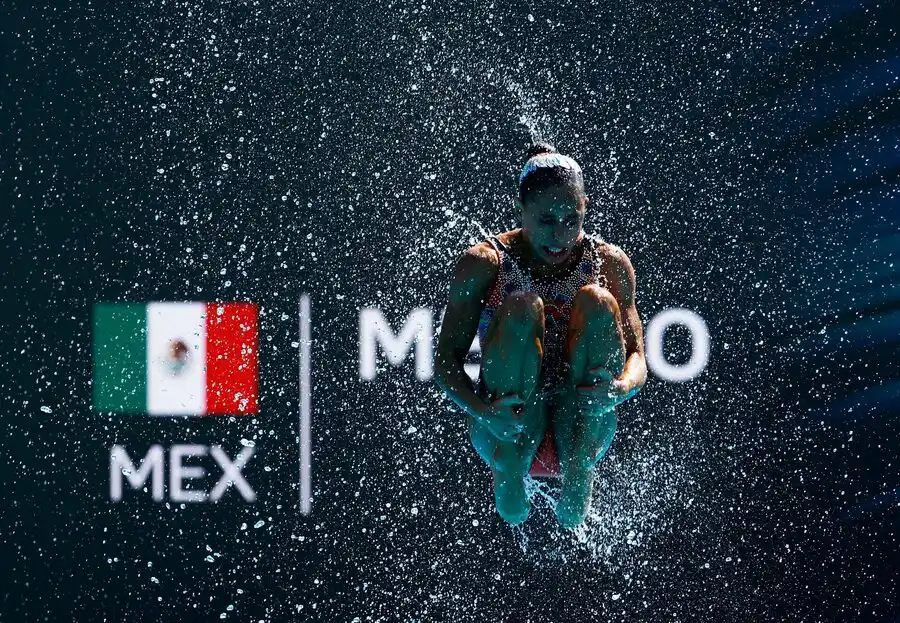 Clavadista mexicana