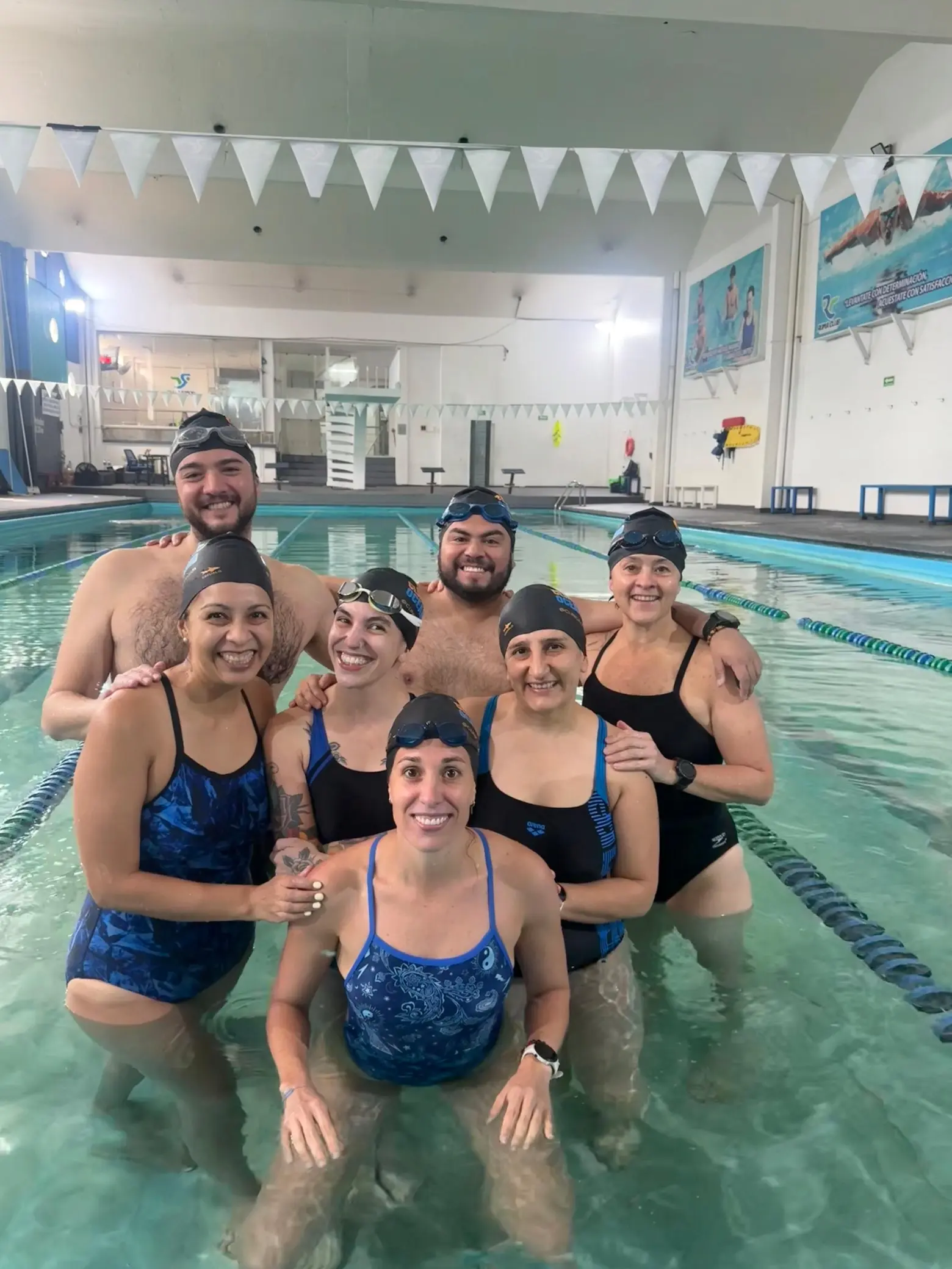 Alumnos de aguas abiertas