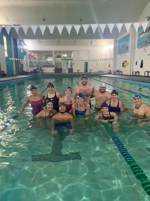 Entrenando Clínica de aguas abiertas